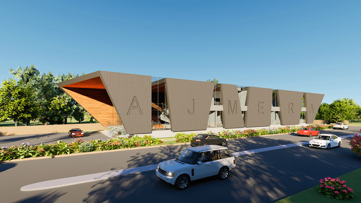 Ajmera Sales Office, Mumbai, Maharashtra, India – architecture design by GA