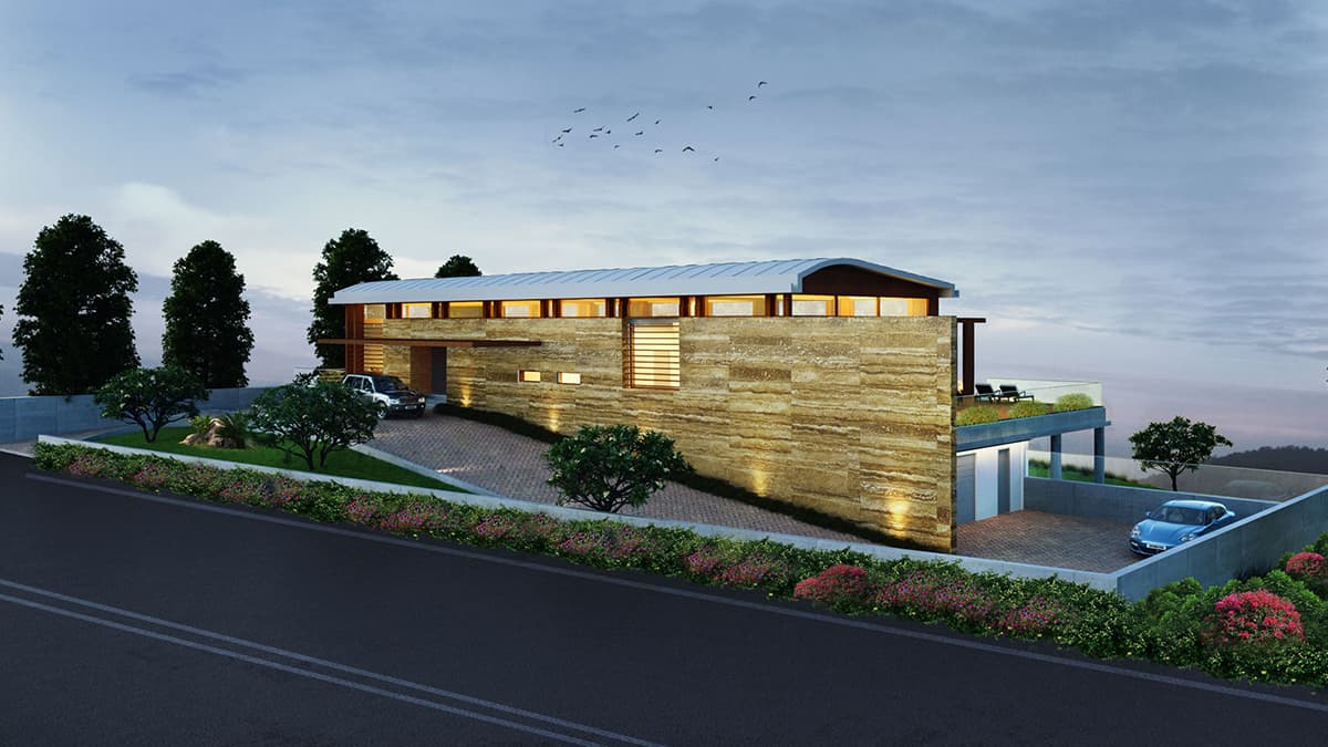 Chordia Residence, Pune, Maharashtra, India – architecture design by GA