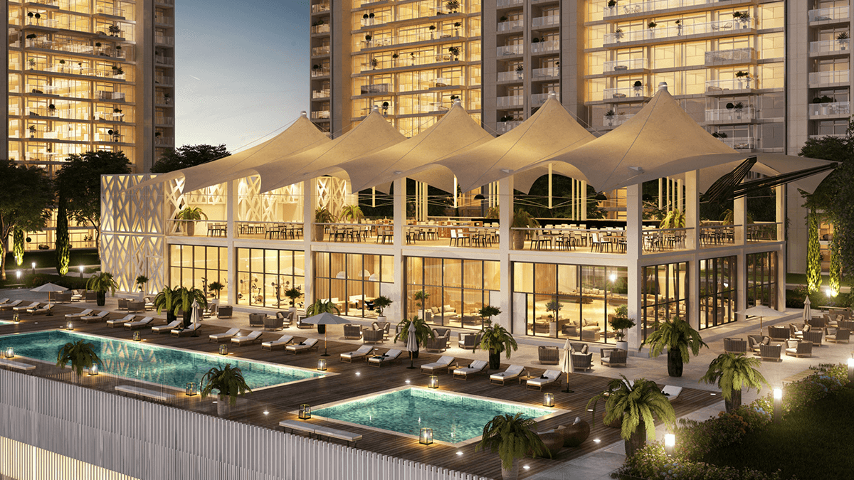 Clubhouse @ Panchshil Towers, Pune, Maharashtra, India – architecture design by GA