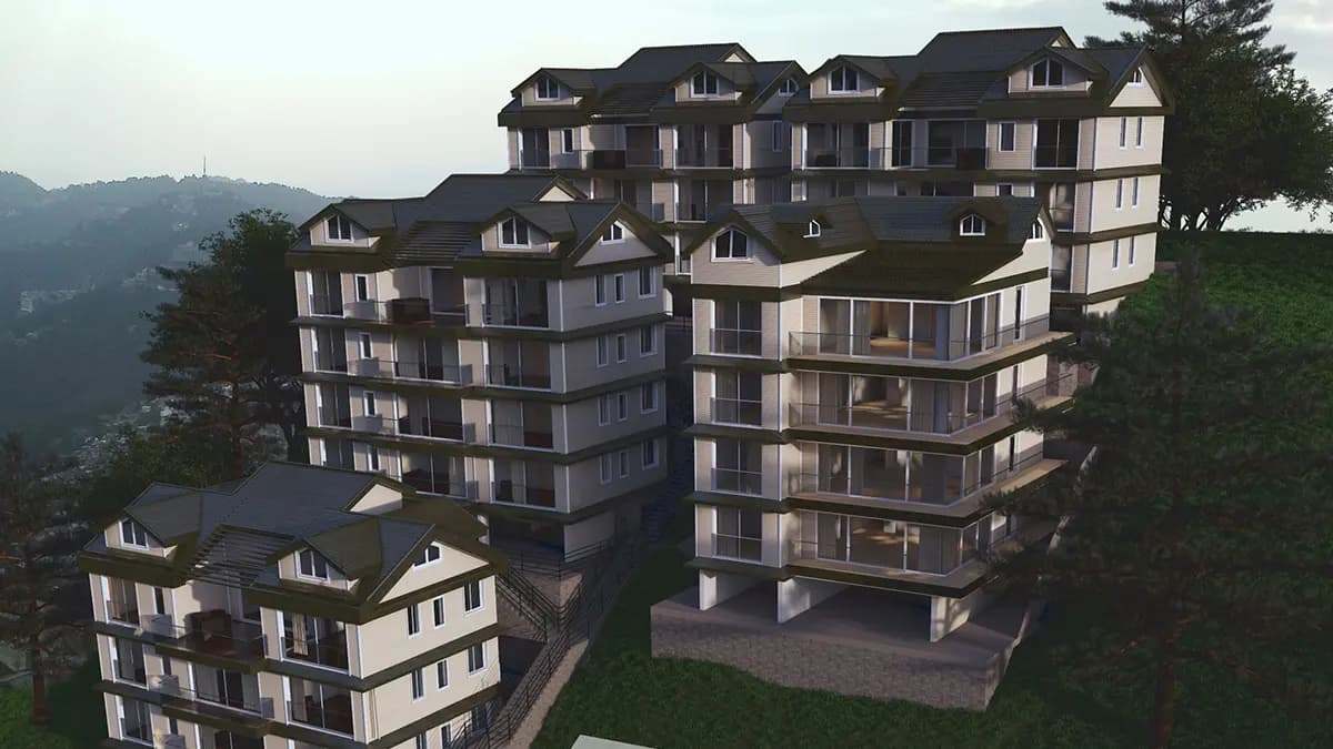 Sahai Apartment, Shimla, India – architecture design by GA