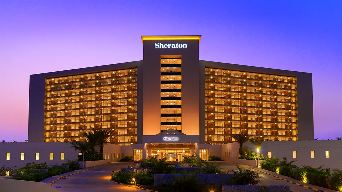 Sheraton Grand Conakry, Conakry, Guinea – lighting design by GA